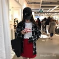 thumbnail image 4 of Gorra De Béisbol Nike Moda Hombres Y Mujeres Doblado Aleros Pareja Ajustable Hip Hop Sombrero k7SF, 4 of 4