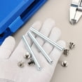 thumbnail image 4 of 6Pack Door Hinge Pins, 3.5 Inch Removable Hinge Pins, Silver, 4 of 6