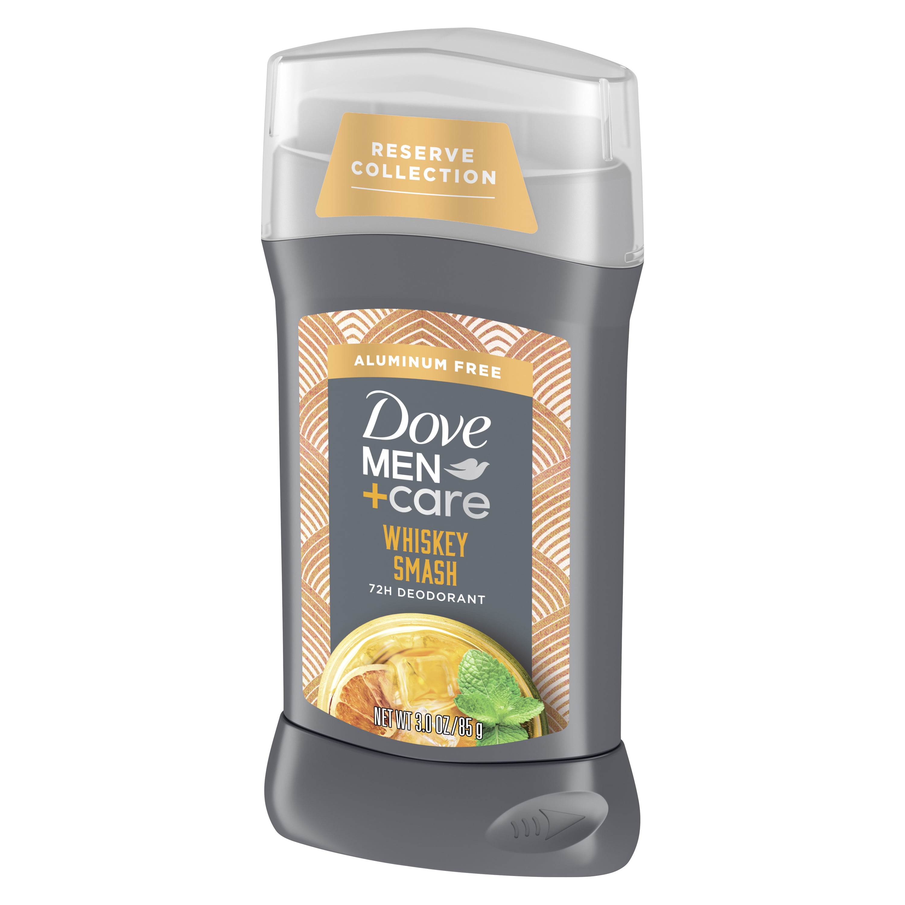 Dove Men+Care Deodorant Stick for Men Whiskey Smash Aluminum Free, 3 oz