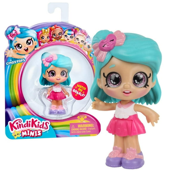 Kindi Kids Minis - Cindy Pops - Mini Bobble Head Doll