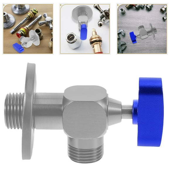 UPGRATOR Shut Off Valve Angle Valve Mark Water Hose Shut Off for Home Improvement Projects 1Pcs