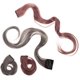 thumbnail image 3 of 4pcs niña piezas de pelo largo rizado piezas de extensión de pelo resaltar peluques, 3 of 5
