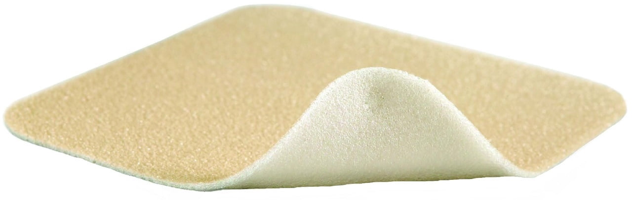 Mepilex Lite Thin Foam Dressings, 4 x 4 Inch, Sterile - Case of 50