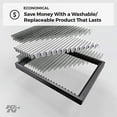 thumbnail image 3 of K&N VF2020 Washable & Reusable Cabin Air Filter Cleans and Freshens Incoming Air for your Ford Mustang Fits select: 2005 HONDA CIVIC, 2002-2006 HONDA CR-V, 3 of 7