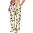thumbnail image 2 of Xecao Travel Elements Men's Straight Lounge Pajama Pants: The Ultimate in Comfortable Sleepwear, 2 of 9