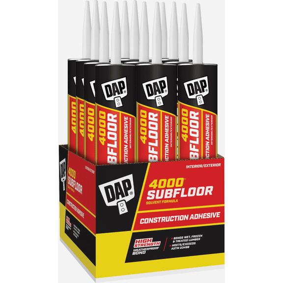 DAP DYNAGRIP 4000 Subfloor Adhesive - Pack of 4