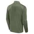 thumbnail image 3 of Men's Fanatics Olive Cal Bears OHT Military Appreciation-Defender Quarter-Zip Jacket, 3 of 4