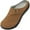 Brown, variant on LeIsfIt Womens Wide Width Suede Clogs & Mules Shoes