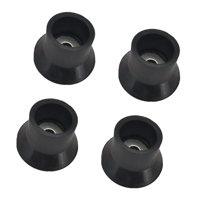 jinwen 4x Trampoline Leg Cover Non Slip Leg Tips Feet Pedestals Jump Bed Pipe Cover S