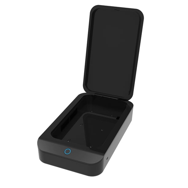 Luz UV Teléfono Joyería Reloj Cepillo de dientes Limpiador Estuche USB Dispositivo de limpieza UV recargable Jumpingount EL4014-00B