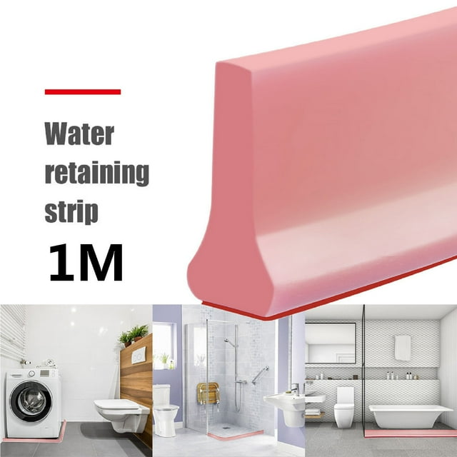 TIMIFIS Household Tools Collapsible Shower Threshold Water Dam Shower Barrier And Retention System pring/Summer