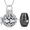 Always-Silver-Black, variant on Cremation Urn Necklace for Ashes - “Always In My Heart” Hollow Cremation Jewelry Love Lantern Stainless Steel Ashes Pendant with Mini Keepsake Urn Memorial Ash Jewelry