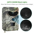 thumbnail image 1 of 12MP Hunting Camera Outdoor Travel Camping Hunting Trail Camera ;infrared trail Waterproof Motion-triggered Night View, 1 of 8