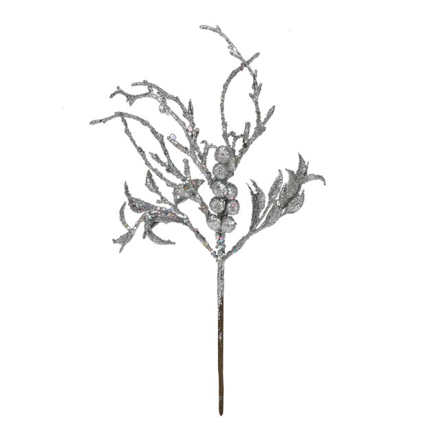 Comprado en un paquete de 6 esquejes de orejas de fruta dorada y rosa dorada simulada de Navidad 28 cm de oro ANGGREK Otros