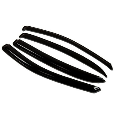 TuningPros WV-069-4 Window Visor For 1979-1986 GMC C2500 K2500 - Outside Mount 4 Pcs Set