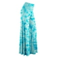 thumbnail image 2 of Made by Johnny Women's Chic Tie Dye Palazzo Pants M AQUA, 2 of 6