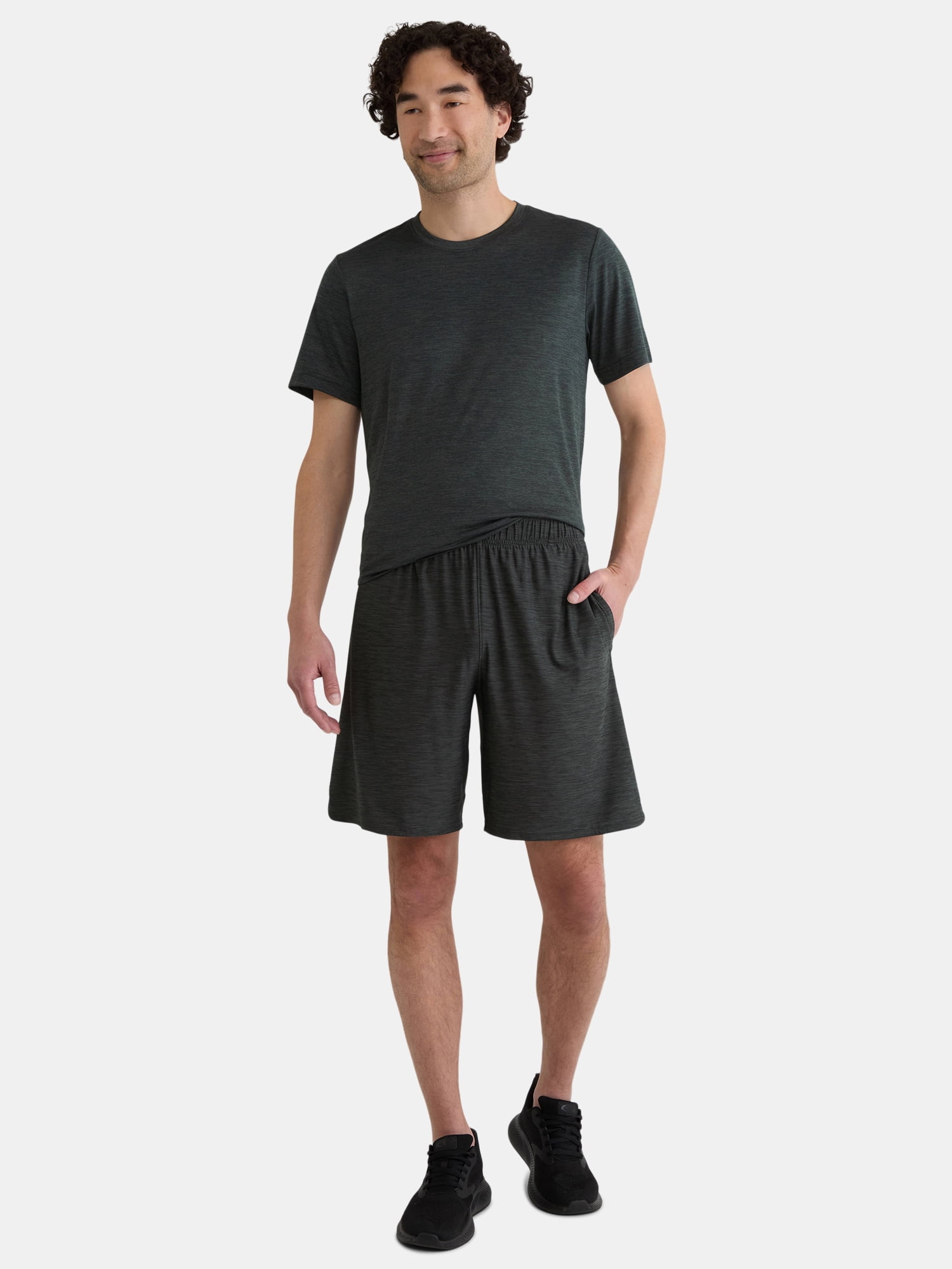 Athletic Works Men’s & Big & Tall Men’s Active Performance Jersey Tee Shirt, Sizes XS-5XL