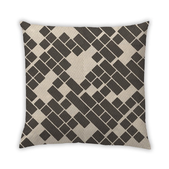 Ahgly Company Indoor Square Contemporary Throw Pillow, 18 inch by 18 inch