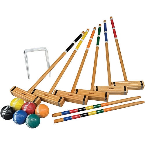 Franklin Sports Classic Series 6 Player Croquet Set
