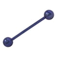 thumbnail image 3 of Solid Titanium Piercing Barbells 14G - Perfect for Nipples and Tongue- Sold Each, 3 of 6