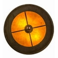 thumbnail image 4 of Meyda Tiffany 173198 Mountain Pine 2 Light 11" Wide Flush Mount Drum Ceiling Fixture -, 4 of 7