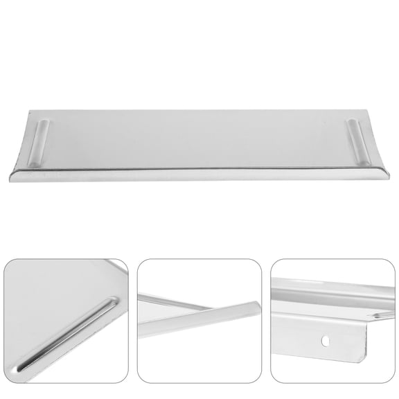 HOOWIFFY Bathroom Cell Phone Shelf Vintage Silver 1Pcs