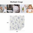 thumbnail image 5 of Easter Bunny Cloth Napkins, Spring Purple Flower Rustic Rabbit Farmhouse Washable and Reusable Dinner Napkins Set of 2, Table Napkin for Kitchen Party Birthday Wedding Hotel Housewarming 20"x20", 5 of 9