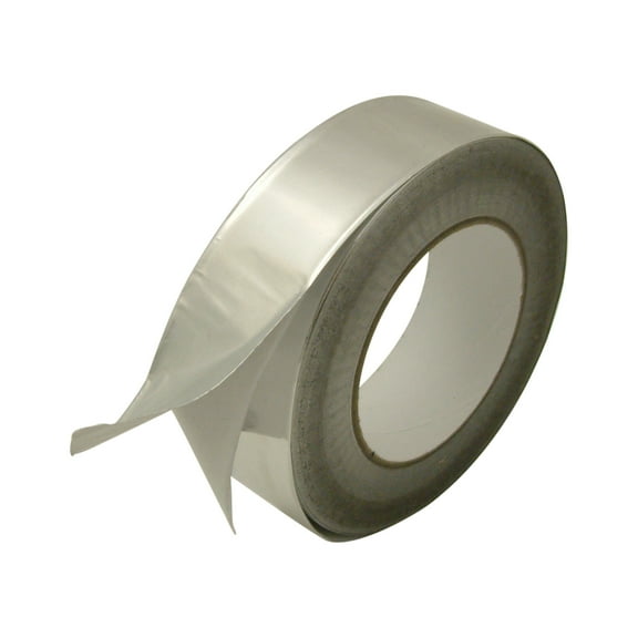 JVCC AF20 Aluminum Foil Tape [2 mil Linered]: 1-1/2 in. x 50 yds. (Silver)