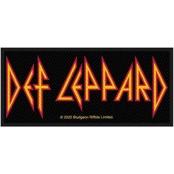 Men's Def Leppard Logo Woven Patch