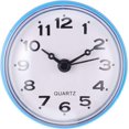 thumbnail image 1 of Reloj de pared impermeable para interiores y exteriores, 1 reloj redondo de cuarzo de calidad que funciona con pilas para exteriores, piscina, patio y hogar, color azul, 1 of 4
