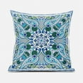 thumbnail image 5 of Amrita Sen Designs CAPL1070BrCDS-BL-18x18 18 x 18 in. Paisley Mural Broadcloth Indoor & Outdoor Blown & Closed Pillow - Blue, White & Green, 5 of 5