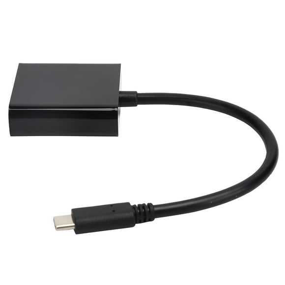 USB Video Adapter Cable, 10Gbps Type C To VGA Converter Splitter  For PC For Smart Phones For Laptop