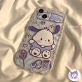 thumbnail image 3 of Compatible Con iPhone 14 13 12 11 Pro Max SE2020 X Xr Xs 8 7 6 6s Plus Nuevo De Dibujos Animados Pochacco Funda De Teléfono Suave TPU Protección Cubierta, 3 of 3