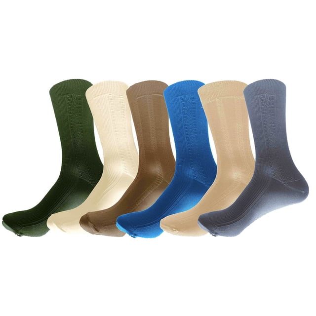 Calcetines De Vestir Para Hombre Gran Galeón Pack con 12 Pares Tatys Fashion 1000