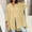 Khaki, variant on FAHXNVB Womens Oversized Button Down Shirts Long Sleeve Asymmetric Hem V-Neck Linen Dress Shirt Tops Casual Lightweight Work Blouse