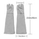 thumbnail image 2 of Guantes multiusos para mascotas, guantes para jardinería con mangas, guantes para perros, gatos, pájaros, serpientes y cactus (gris), 2 of 4