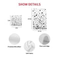 thumbnail image 7 of Grey Polka Dot Kitchen Dish Towels for Drying Dishes Set of 2, Modern Art Abstract Watercolor Dot Waffle Weave Microfiber Hand Tea Bathroom Towels Quick Dry & Absorbent Towel 12x12, 7 of 7