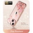 thumbnail image 4 of i-Blason Cosmo Series Case for iPhone 13 6.1 inch (2021 Release), Slim Full-Body Stylish Protective Case with Built-in Screen Protector (PinkFly), 4 of 6