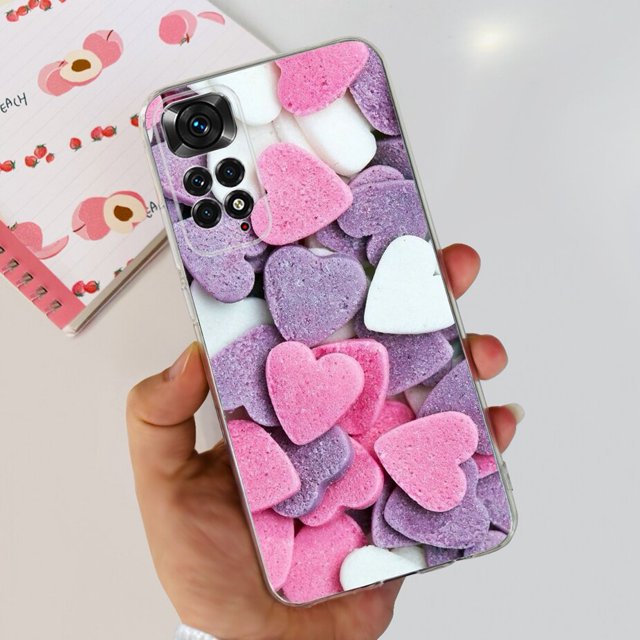 Funda de silicona suave para Xiaomi Redmi Note 11 4G, carcasa pintada con estilo, parachoques para Redmi Note 11 Pro Plus Fivean unisex