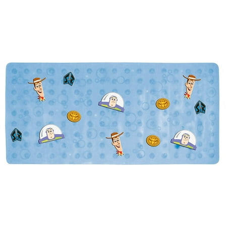 Disney Pixar Toy Story 3 Bath Mat, Blue Discontinued by Manufacturer