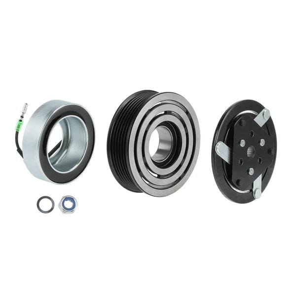 Kit de Embrague de Compresor de Aire Acondicionado para Mitsubishi Lancer 2009-2017 para Mitsubishi Outlander 2009-2020 L4 2.4L Conjunto de Embrague de Compresor para Compresor QS90 7812A215/7813A197