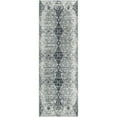 thumbnail image 2 of Unique Loom Kamala Washable Collection Area Rug - Chevron (2'  x 6' 1" Runner Black and White), 2 of 9