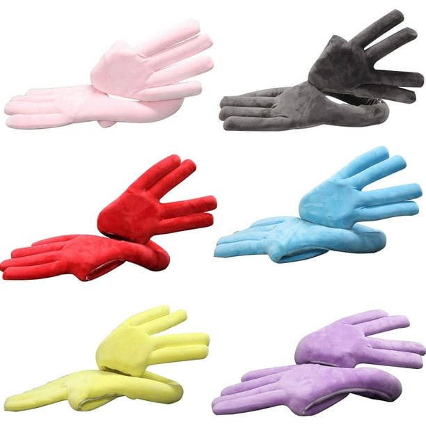ZC5HAO Travel Pillow Hand Shaped Pillow Cuddle Pillow Couples Pillow Memory Foam Pillow Anti Pressure Hand Pillow Bendable Pillow with Sleeping Position Adjustment Ergonomic Gray Walmart