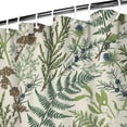 thumbnail image 3 of Waterproof Beautiful Colorful Floral Shower Curtain 72x72 Inch Boho Style Polyester Unique Shower Curtain for Bathroom Hotel Home Decor with 12 Plastic Hooks, 3 of 5