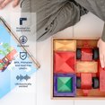 thumbnail image 3 of CONNETIX Magnetic Tiles, Rainbow Motion Pack, 24 Pieces, 3 of 6