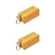 thumbnail image 1 of Cartera de mujer Qarigey Llaves cuero llavero Monedero Amarillo 2Conjunto, 1 of 6