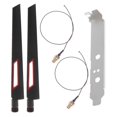 thumbnail image 2 of Antenne Wifi Double Bande 2.4ghz 5ghz Rp-sma Mâle + Câble 20cm Rp-sma Ipex Mhf4, 2 of 5