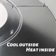thumbnail image 3 of 33 Inch Diameter Propane Heater Dome with 3-Hole Mount for Outdoor Reflectors, 3 of 5