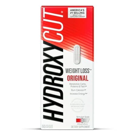 Hydroxycut Pro Clinical Weight Loss Supplements with Apple Cider Vinegar, 60 Pills