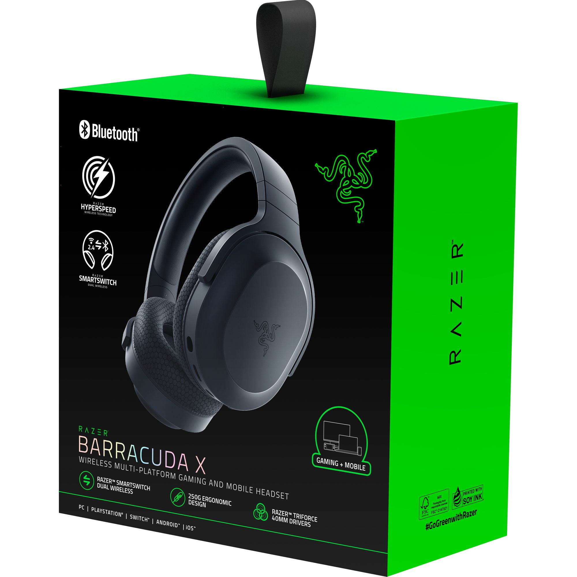 Amazon.co.jp: Razer レイザー Barracuda X Chroma ワイヤレス